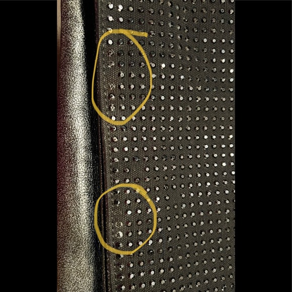 BCBGeneration Black/Silver Clutch - Picture 5 of 5